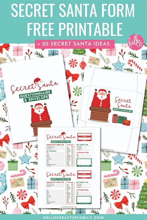 Templates For Secret Santa