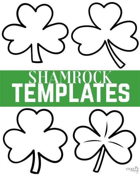 Templates For Shamrocks