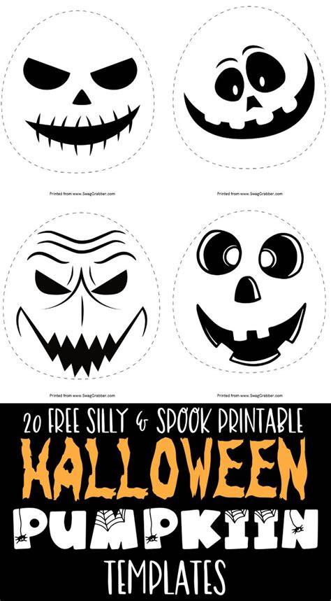 Templates Halloween Pumpkin