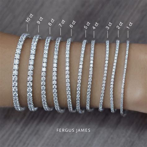 Tennis Bracelet Size Chart
