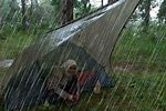 Tent Camping in Heavy Rain