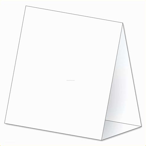 Tent Card Template Free Download