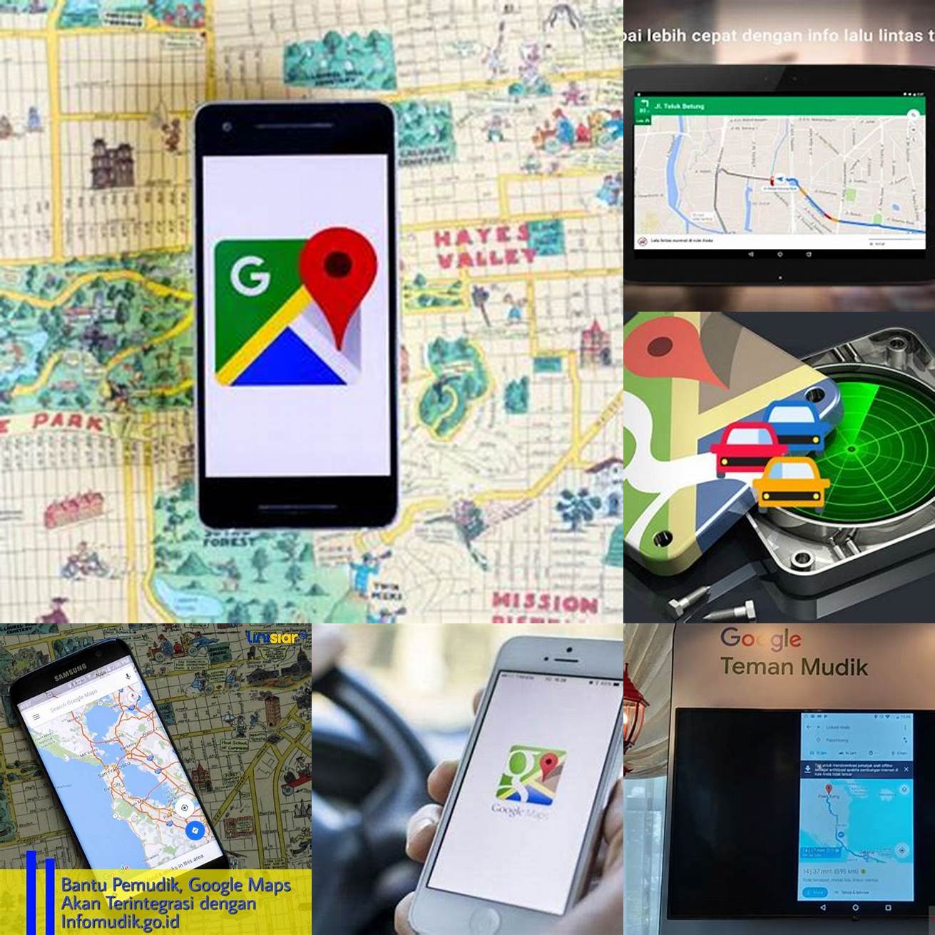 Terintegrasi dengan Google Maps