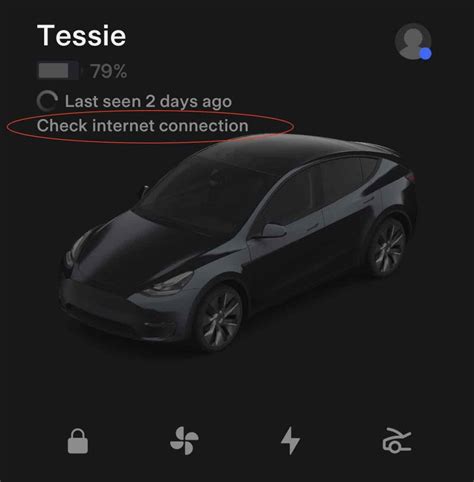 Tesla App Not Connecting to the Internet