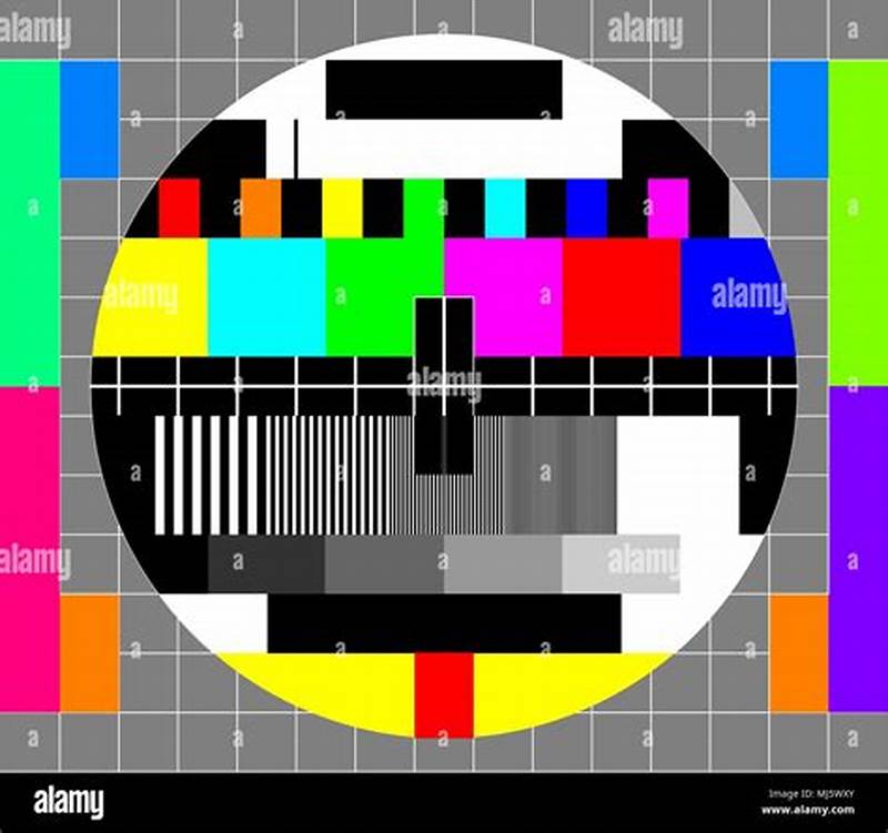 Test Pattern For Tv