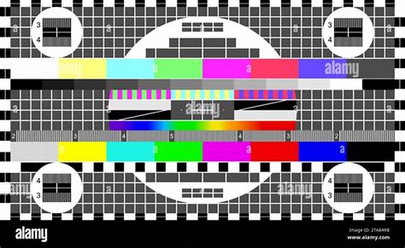Test Pattern Screen