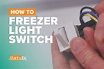 Test a Freezer Light Switch