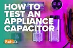 Test an Appliance Capacitor