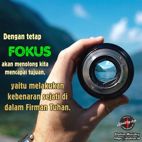 Tetap Fokus pada Kepribadian