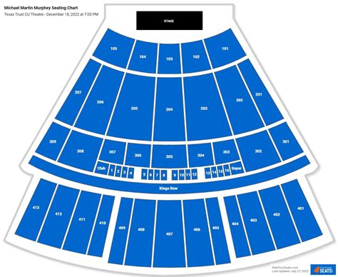 Texas Trust Seating Chart