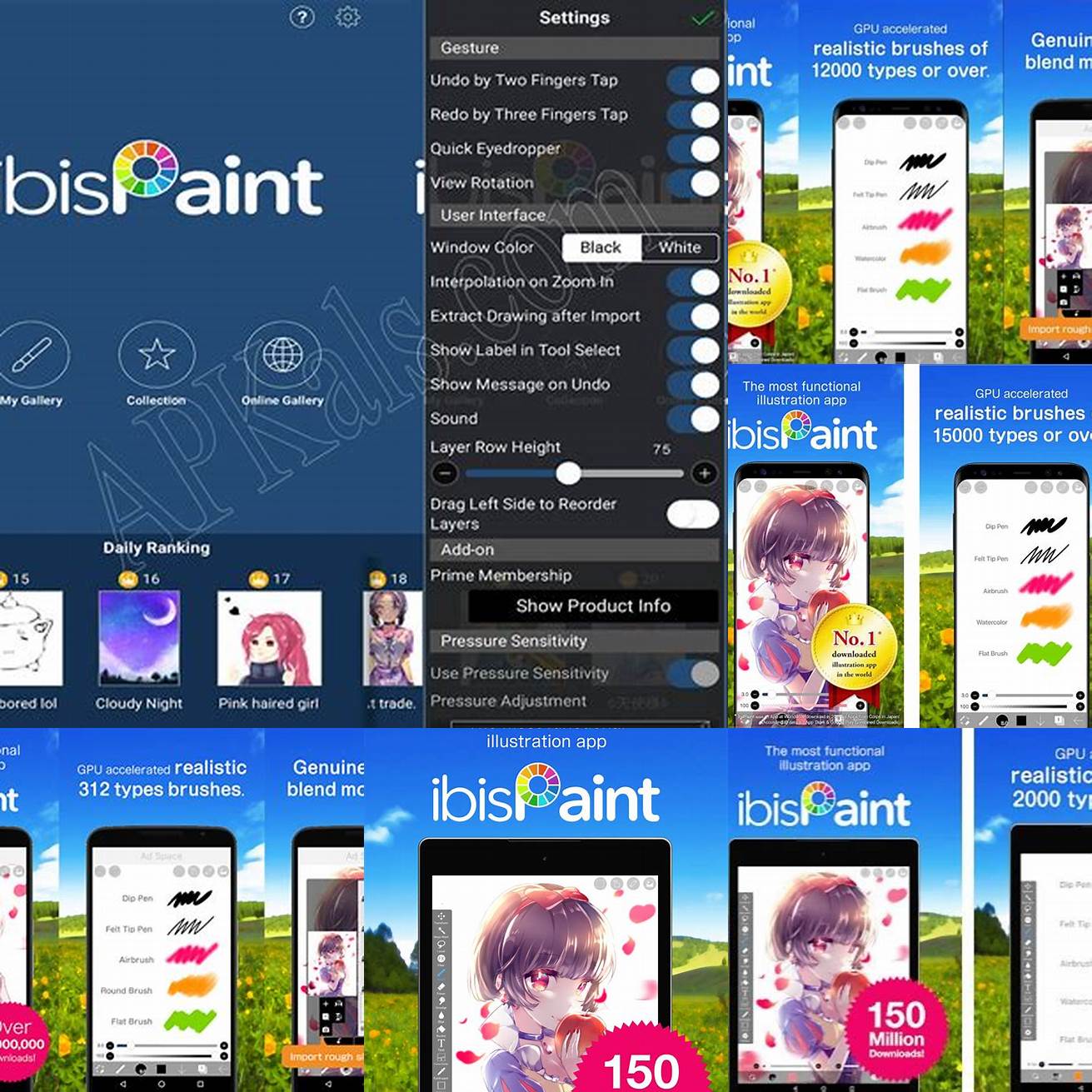 Text Ibis Paint X Pro Mod Apk 2022 memiliki fitur text yang memungkinkan pengguna untuk menambahkan teks pada gambar atau foto mereka