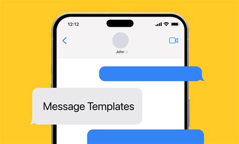 Text Messages Template
