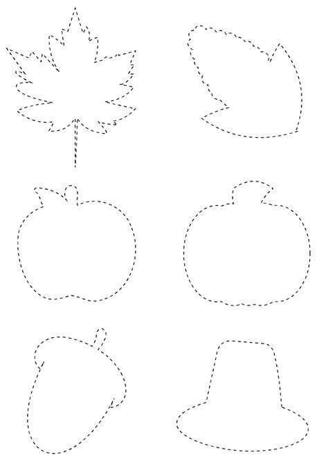 Thanksgiving Cutouts Printable
