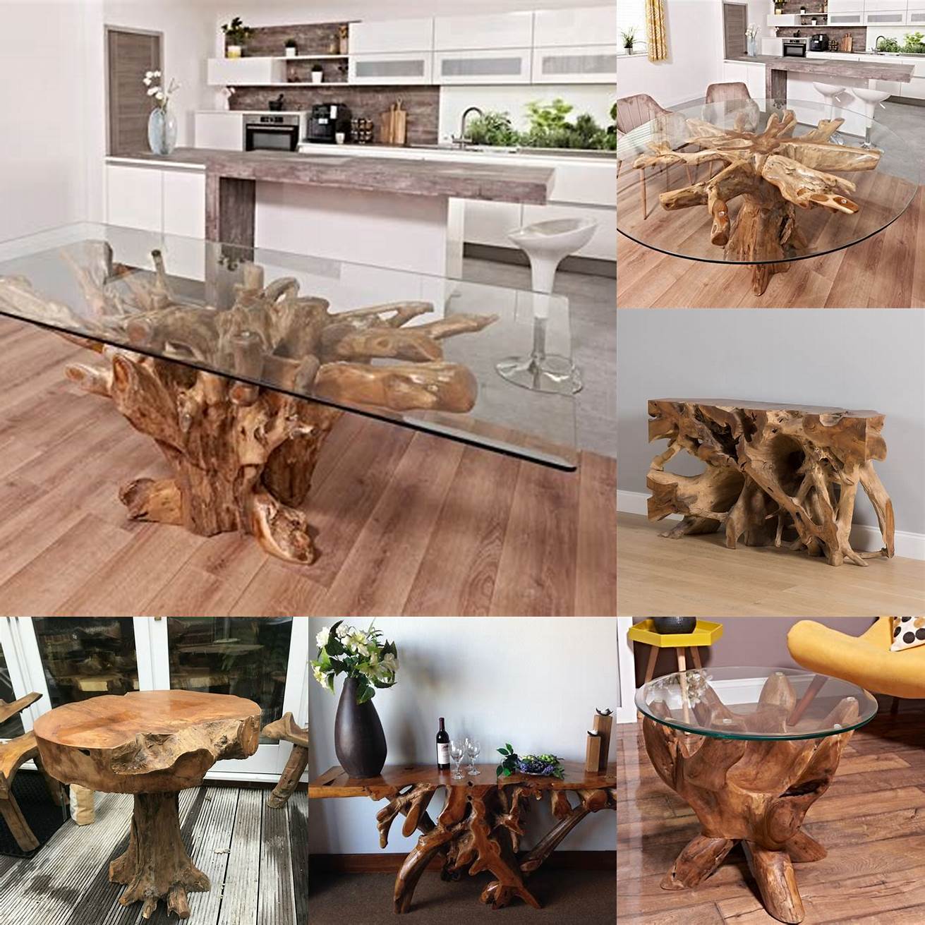The Care and Maintenance of Teak Root Tables