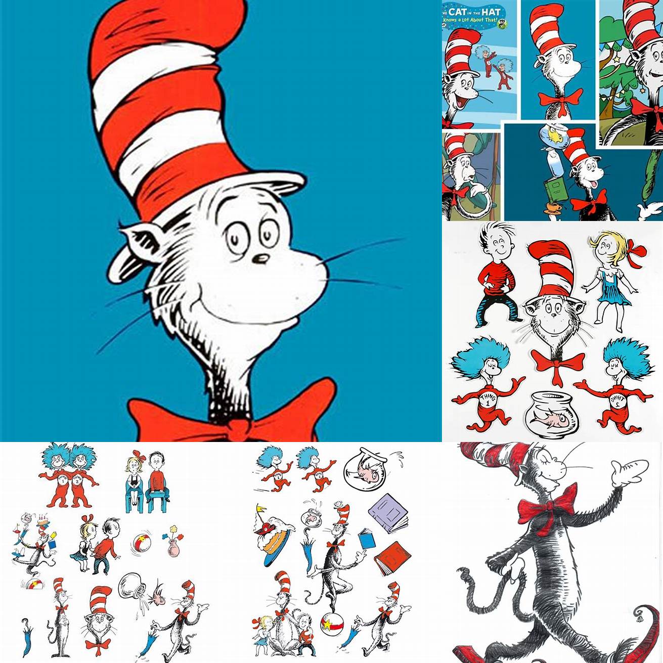The Cat in the Hat Character Design