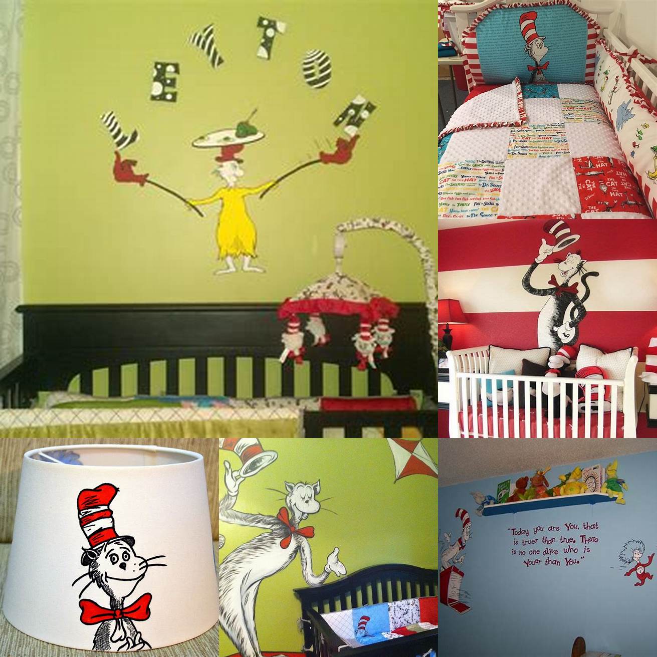 The Cat in the Hat Nursery Decor