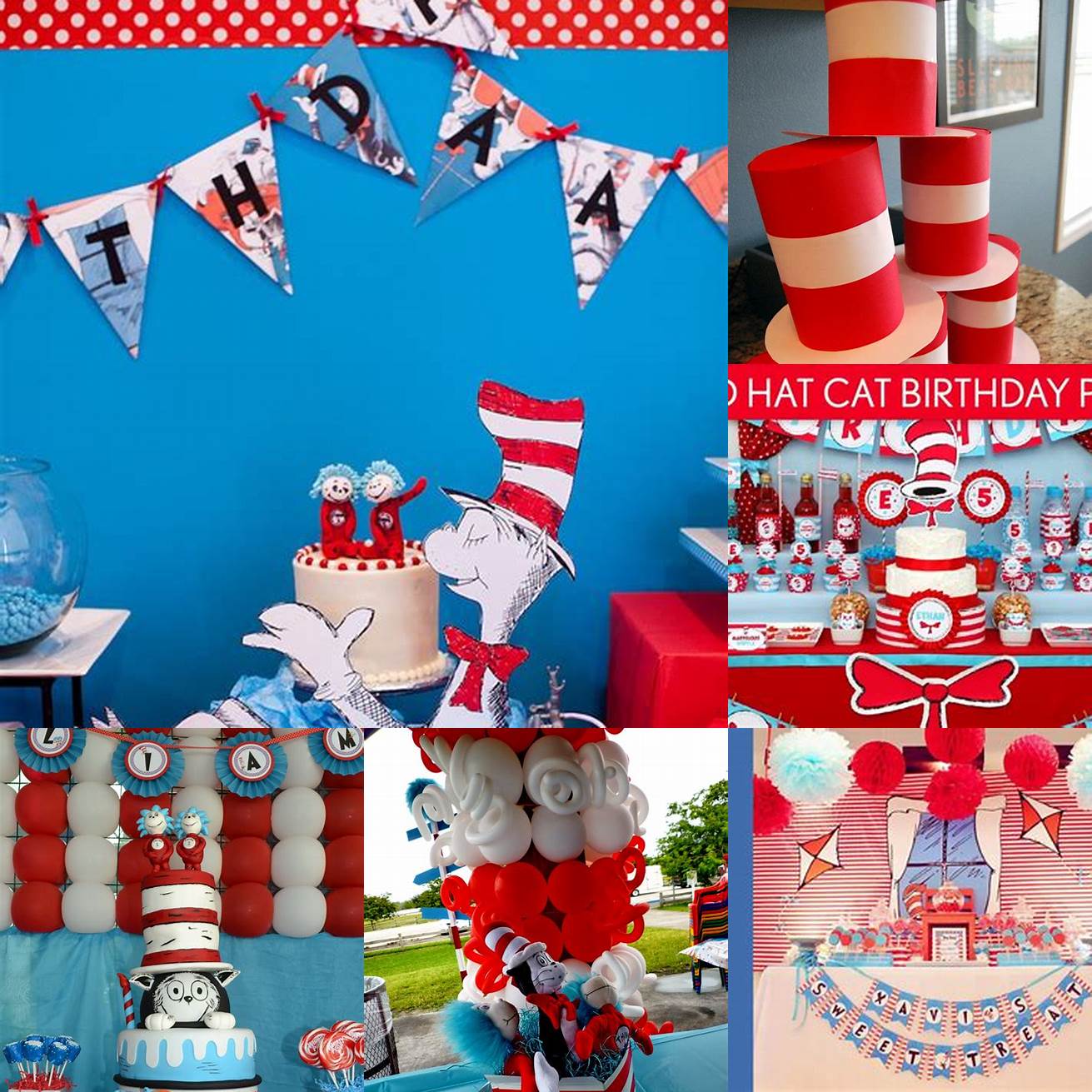The Cat in the Hat Theme Party