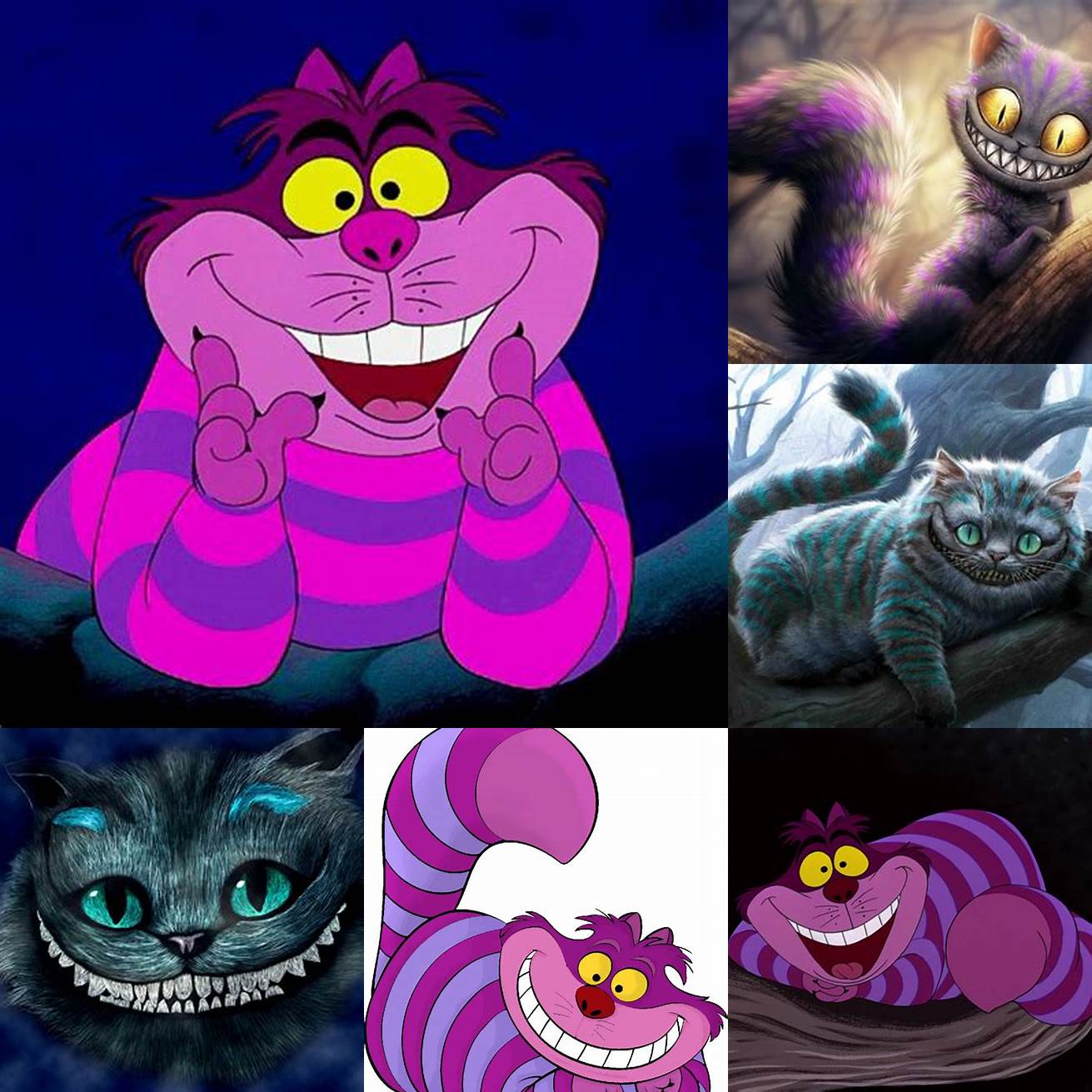 The Cheshire Cat from Alice in Wonderland