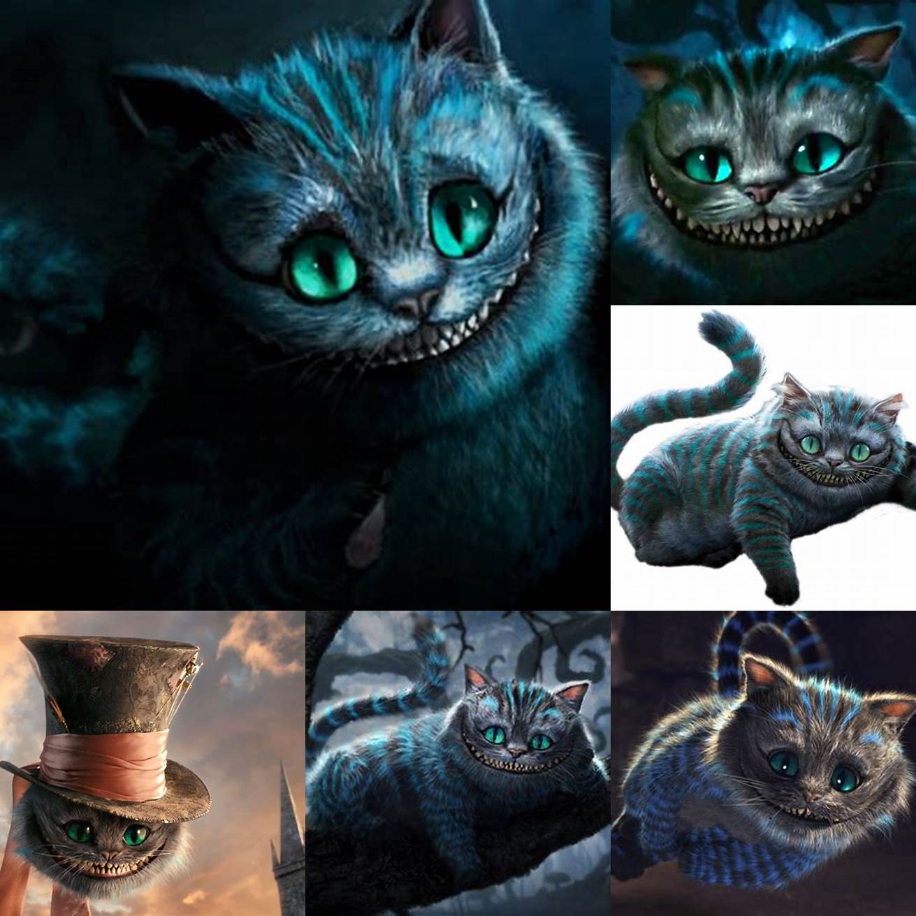 The Cheshire Cat in Tim Burtons Alice in Wonderland