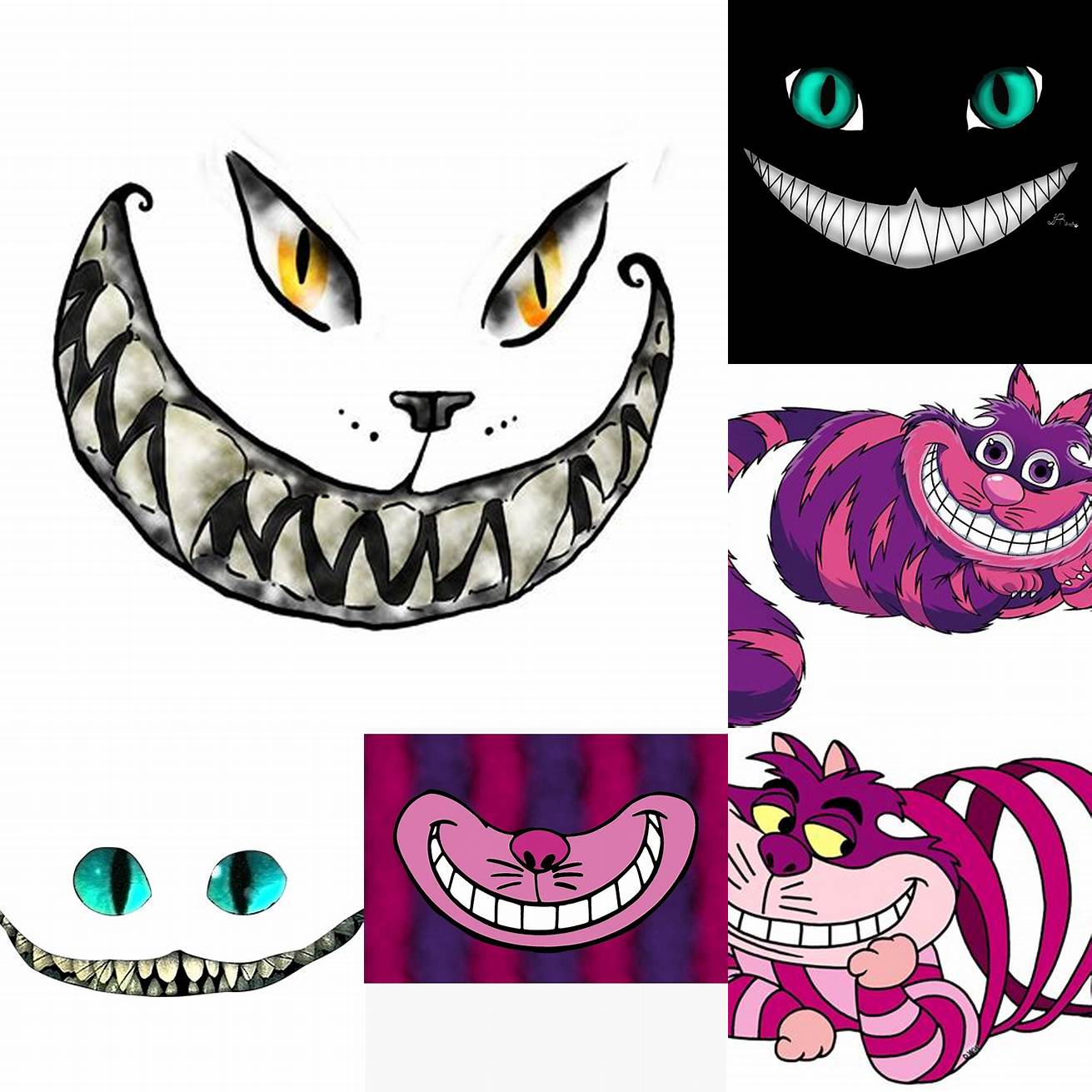 The Cheshire Cats grin has become a cultural icon