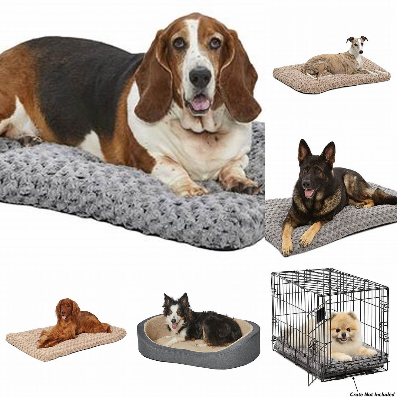 The MidWest Homes for Pets Deluxe Pet Beds are a great choice for dogs who love to curl up in a cozy spot