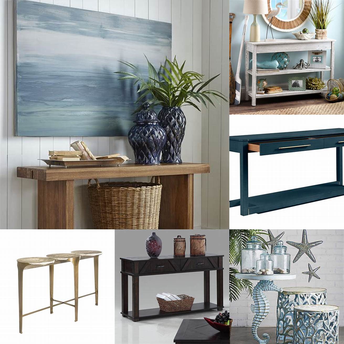 The Oceanic Console Table