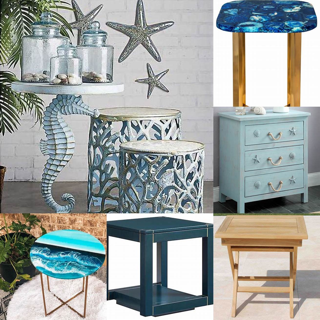 The Oceanic Side Table