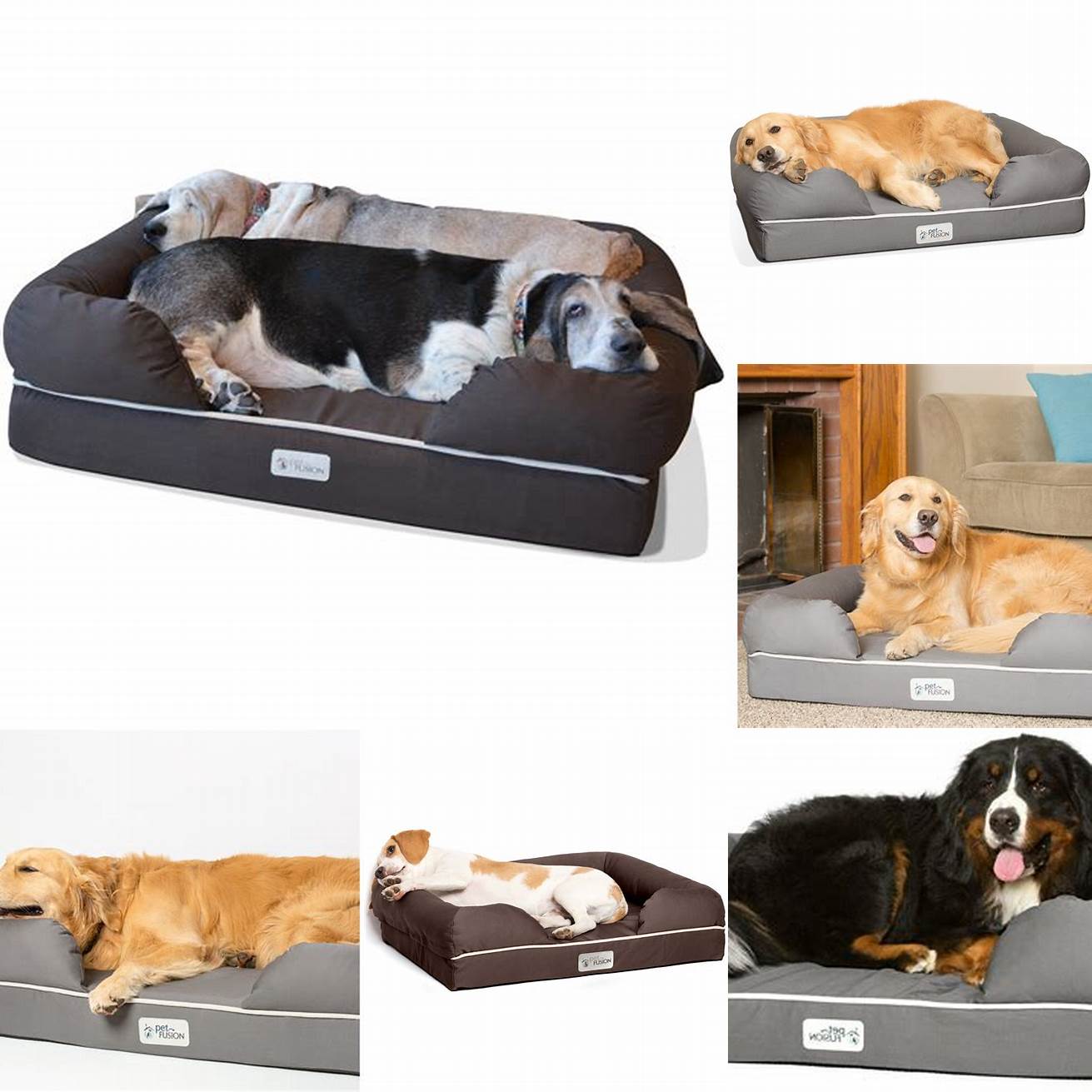 The PetFusion Ultimate Dog Bed is a comfortable and stylish option that features a memory foam base and a water-resistant cover