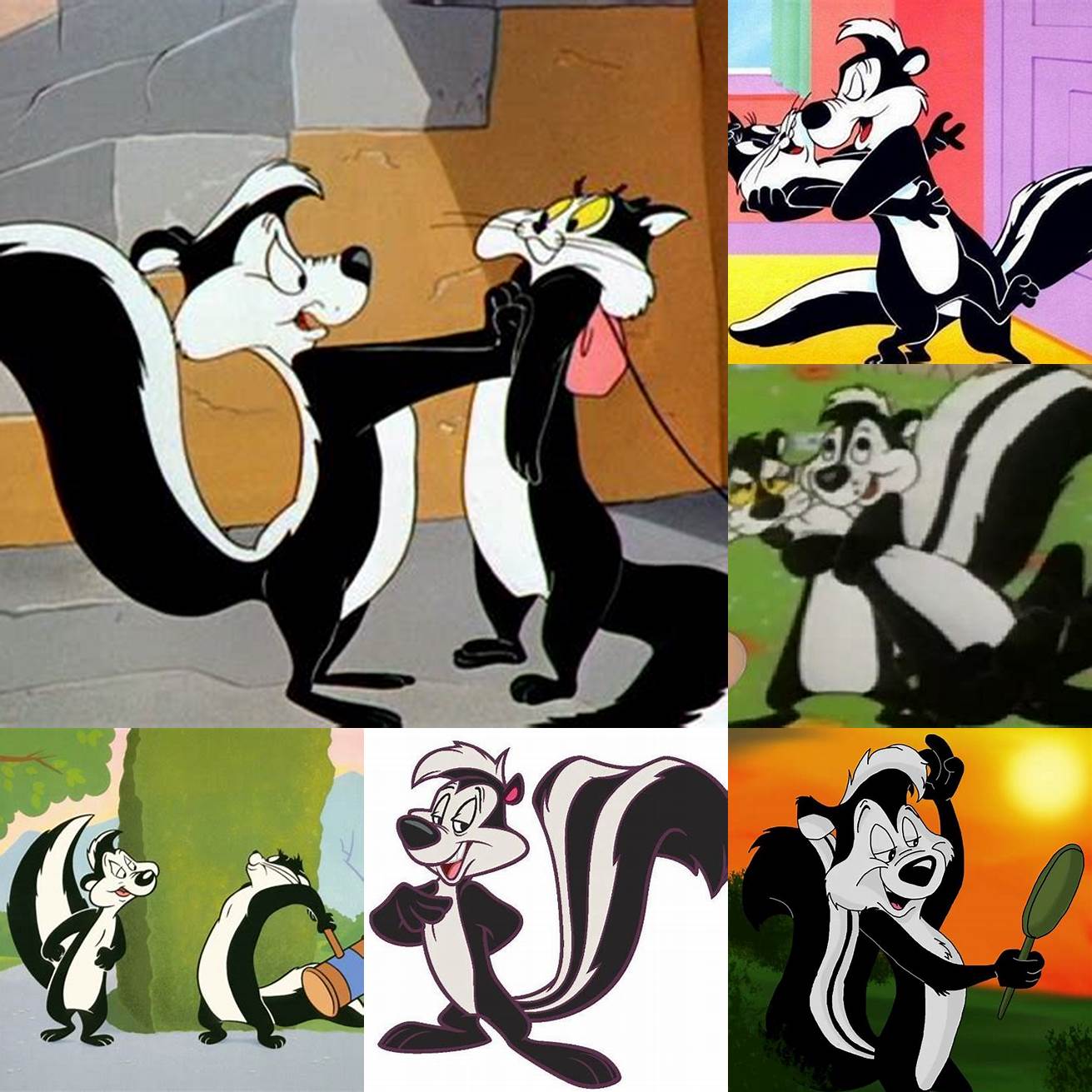 The cat from Pepe Le Pew has a complex personality