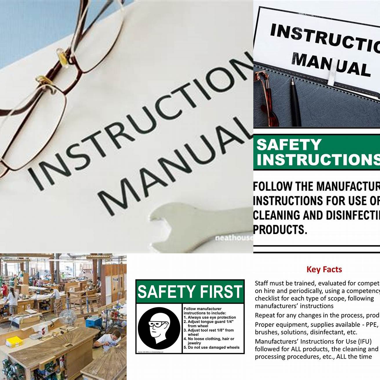 The importance of following the manufacturers instructions