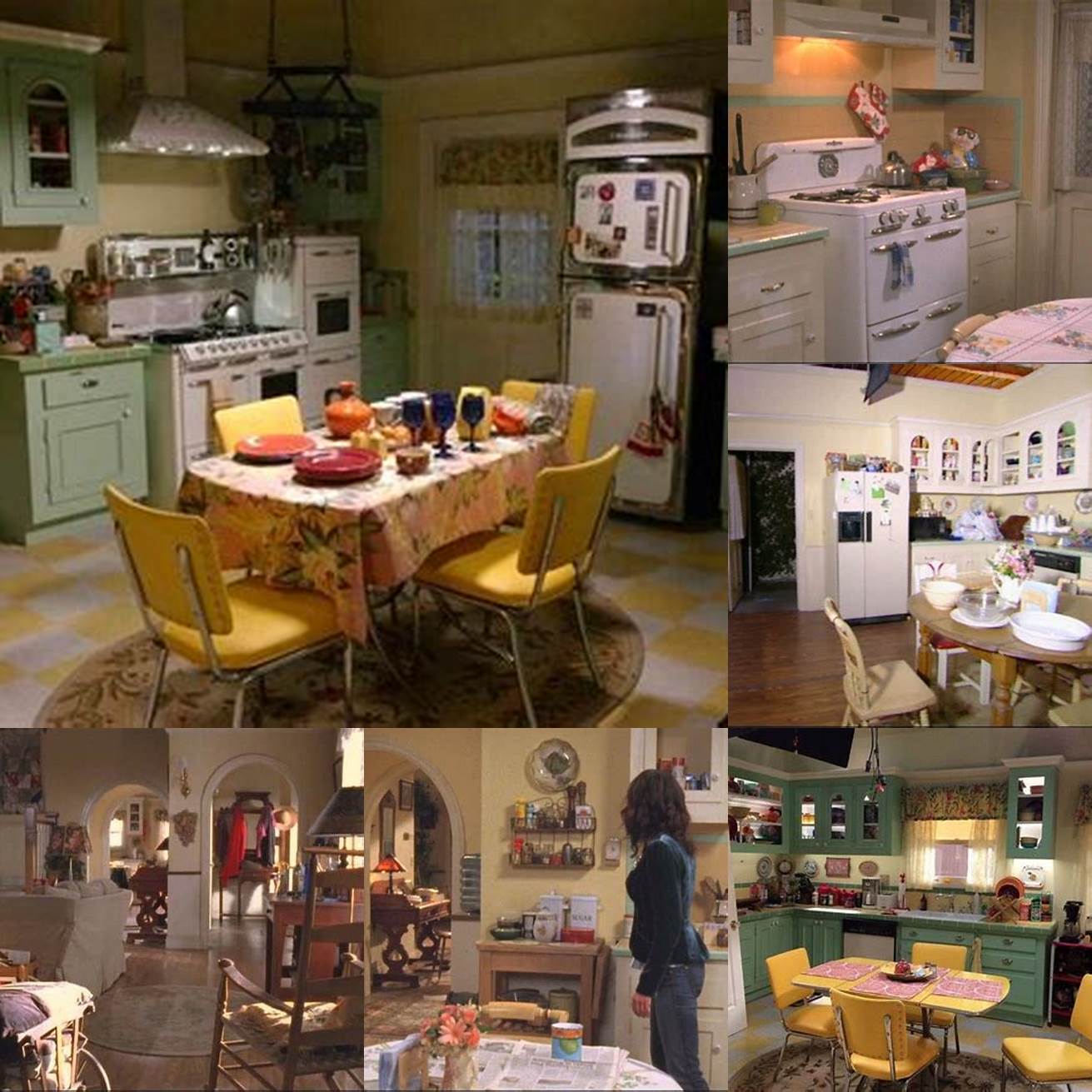 The kitchen in Gilmore Girls