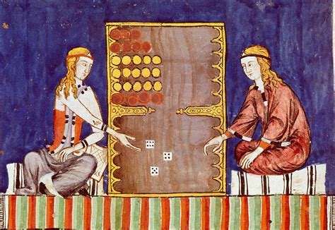 The Game of Backgammon in the Middle Ages