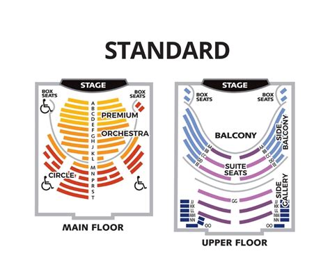 The Grand Oshkosh Seating Chart