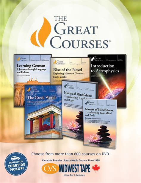 The Great Courses Catalog Request