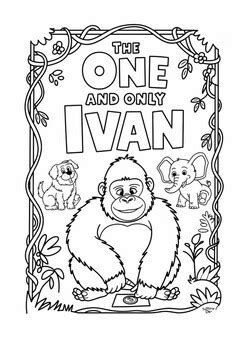 The One And Only Ivan Coloring Pages Free Printable