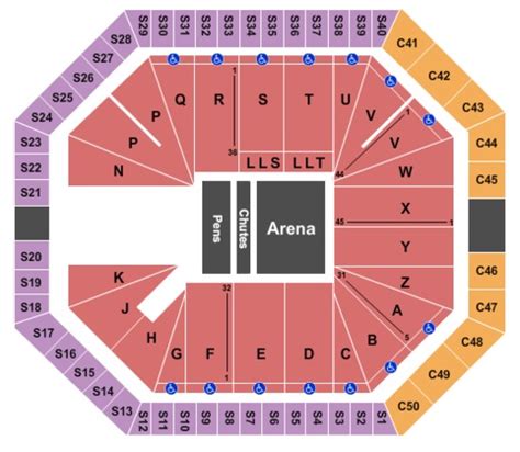 The Pit Albuquerque Seating Chart