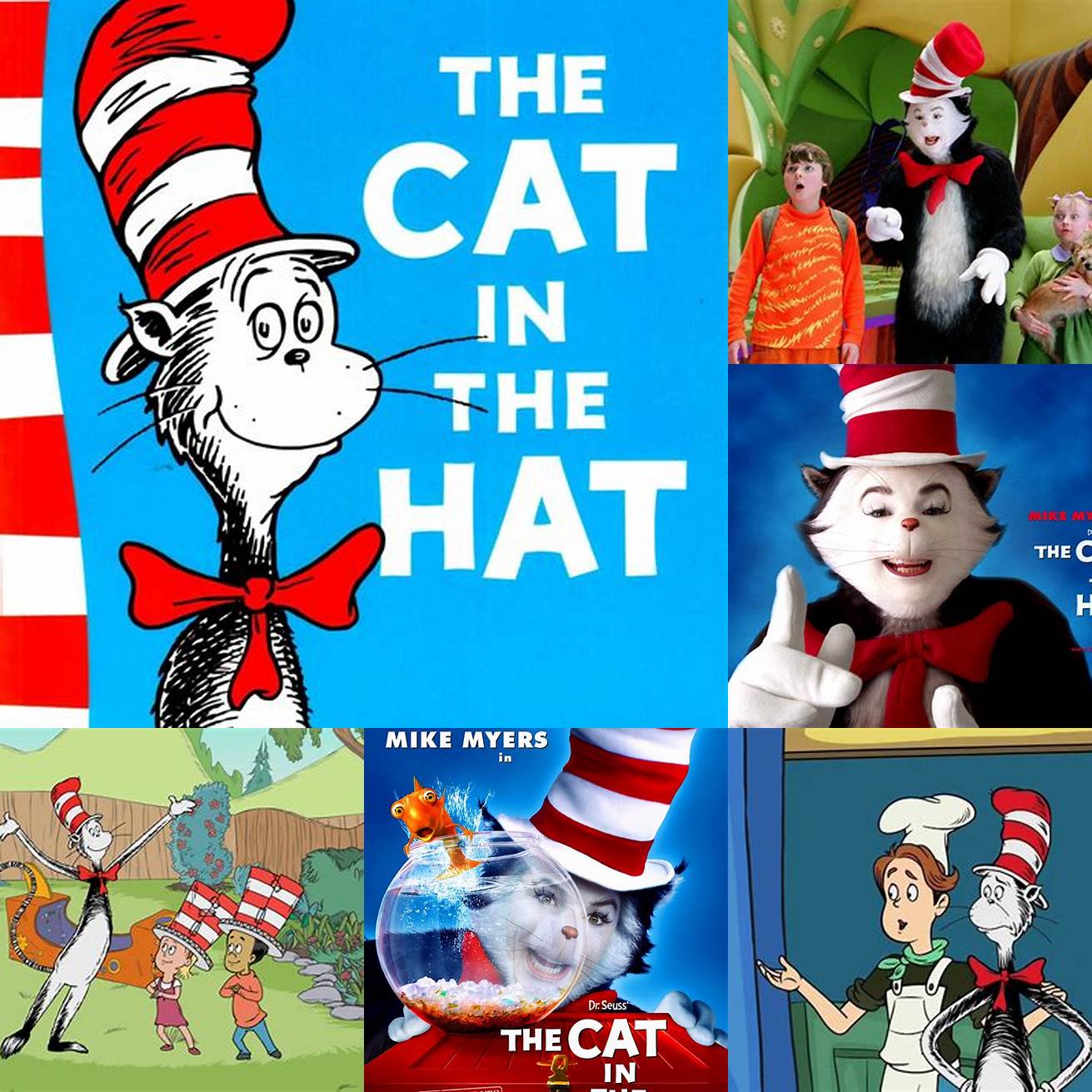 Their friendship with the Cat in the Hat