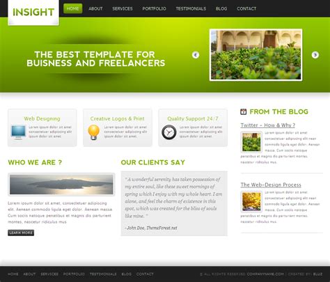 Themeforest Html Templates