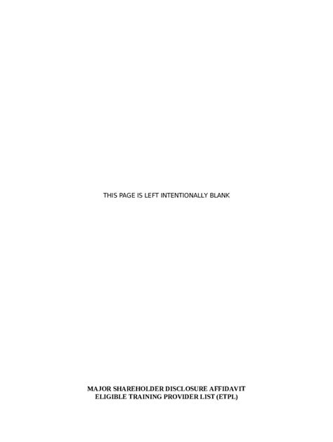 This Page Left Intentionally Blank Template