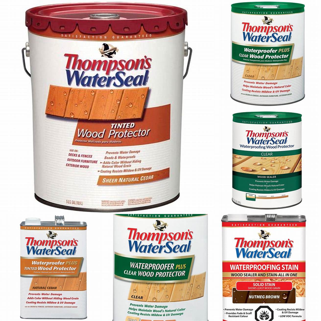 Thompsons WaterSeal Advanced Natural Wood Protector Cabot Water-Based Deck Siding Stain Tall Earth Eco-Safe Wood Treatment Rust-Oleum Varathane Fast Dry Wood Stain Ready Seal Natural Cedar Exterior Stain and Sealer Minwax Wood Finish Stain Marker Tall Earth Eco-Safe Wood Treatment Penofin Marine Oil Wood Finish DEFY Extreme Exterior Wood Stain Ready Seal Mahogany Exterior Stain and Sealer