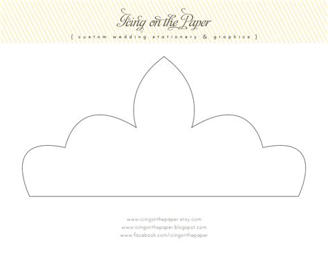 Tiara Template Printable