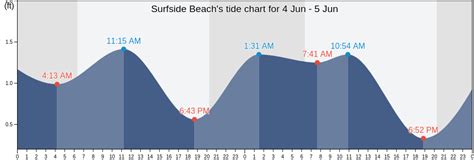 Tide Chart Surfside Beach Tx