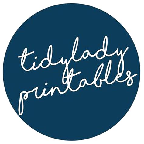 Tidy Lady Printables