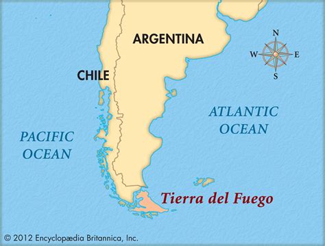 Map South America