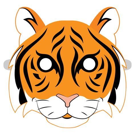 Tiger Mask Printable
