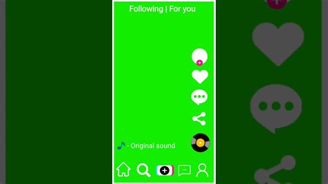 Tiktok Template Green Screen