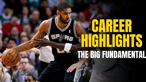 Tim Duncan Career Highlights
