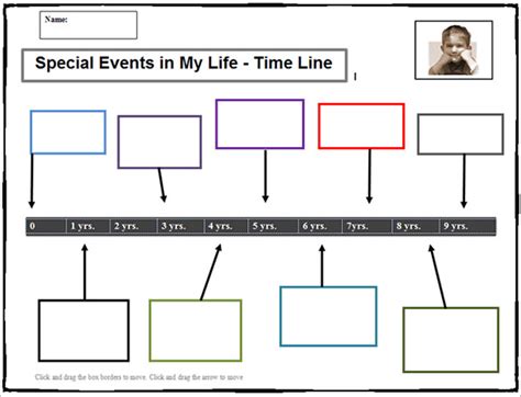 Timeline Template For Students