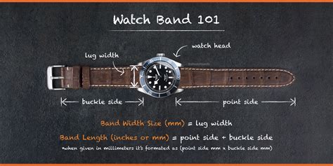 Timex Watch Band Size Chart