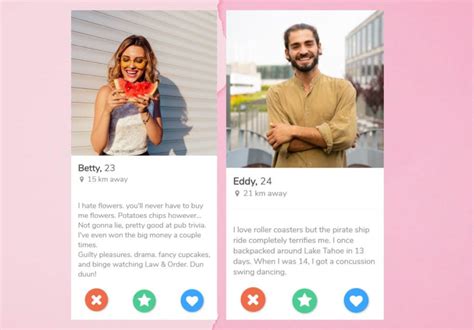 Tinder Dating Profile Template
